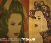 Lampada serie Tattoo - in vendita presso The Sign - Genova