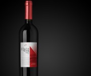 Le Tregge Wine Label Red