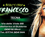 adesivo beauty shop francesco