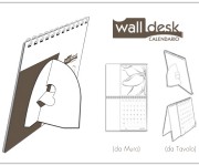 Calendari WallDesk: calendario da muro e da tavolo