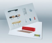 Promocard Ikea.  Inventa la tua stanza con i mobili attacca e stacca