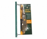 Flag fissaggio su palo