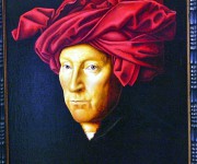 uomo col turbante rosso
