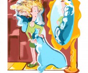 donna specchio