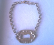 bracciale bronzo con serratura connettore