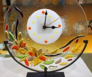 vetrofusione orologio