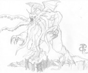 cthulhu_lineart