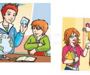 illustrazione per la scolastica