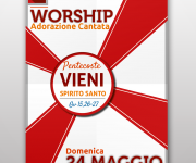 Worship Pentecost Poster