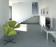 Modello interno 3d