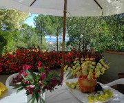 Veranda apparecchiata