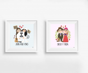 John and Yoko / Diego y Frida