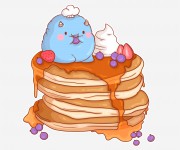 Berry pancake