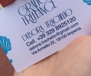 Personal business card for wedding design - Retro
