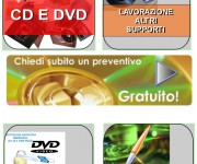 Duplicazione e Stampa Dvd Cd Chiavi USB