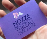 Personal business card for wedding design - Fronte