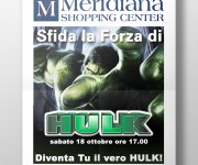 poster CENTRO MERIDIANA HULK