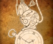 Steampunk Clockwork Cat