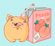 Stanley loves peaches