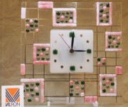 vetrofusione orologio
